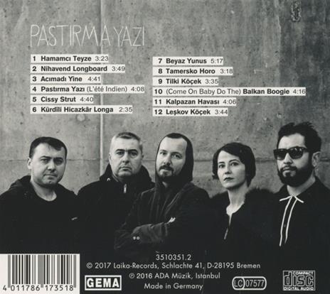 Pastirma Yazi - CD Audio di Kolektif Istanbul - 2