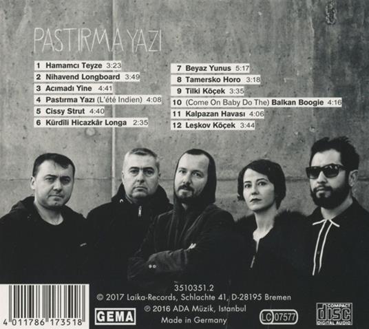 Pastirma Yazi - CD Audio di Kolektif Istanbul - 2