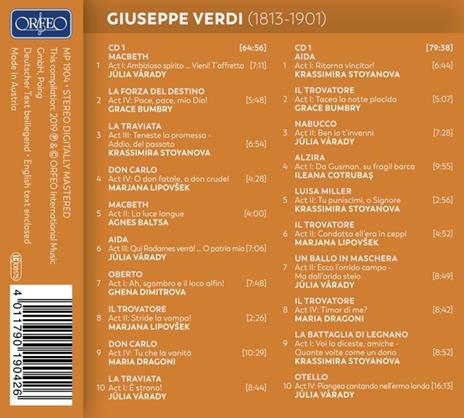 Verdi Heroines - CD Audio di Giuseppe Verdi - 2