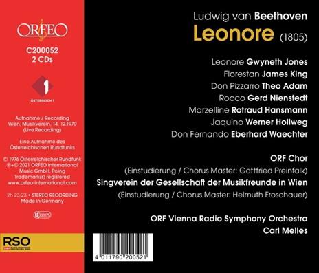 Leonore - CD Audio di Ludwig van Beethoven - 2