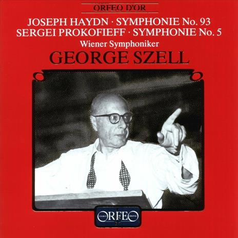 Sinfonia n.93 / Sinfonia n.5 op.100 - CD Audio di Franz Joseph Haydn,Sergei Prokofiev,George Szell,Wiener Symphoniker