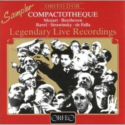 Compactotheque-Orfeo D'or - CD Audio di Ludwig van Beethoven,Wolfgang Amadeus Mozart,Igor Stravinsky