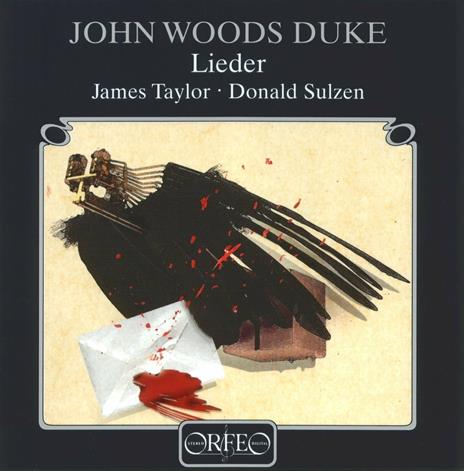 Lieder - CD Audio di James Taylor,John Woods Duke,Donald Sulzen