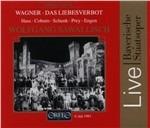 Das Liebesverbot - CD Audio di Richard Wagner