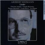 Lieder - CD Audio di Aribert Reimann