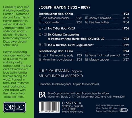 Scottish Songs - CD Audio di Franz Joseph Haydn - 2