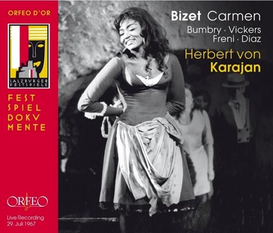 Carmen - CD Audio di Georges Bizet,Mirella Freni,Grace Bumbry,Jon Vickers,Herbert Von Karajan
