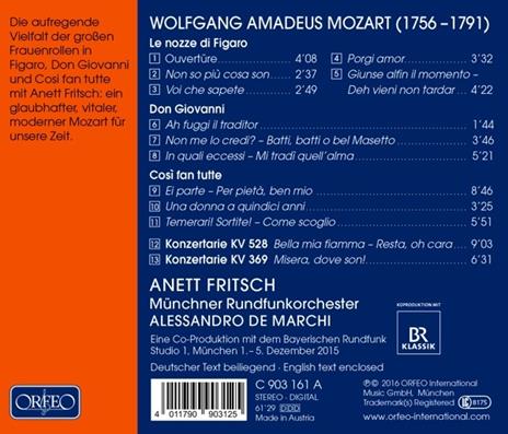 Arien - CD Audio di Wolfgang Amadeus Mozart - 2