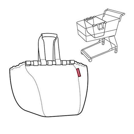 Reisenthel Easy Shopping Bag Dots Borsa Per La Spesa Con Custodia - 5