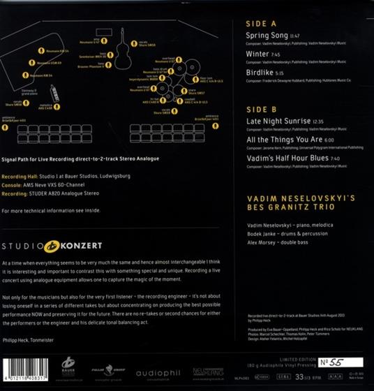 Studio Konzert - Vinile LP di Vadim Neselovskyi - 2