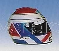 381950011 Casco Helmet J.Verstappen 1995 Modellino Minichamps