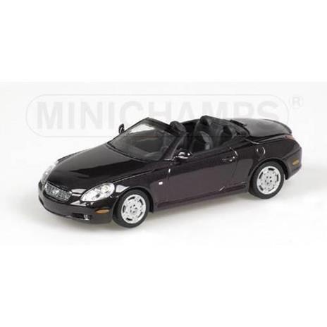 Pm400166132 Lexus Sc 430 2001 Purple 1.43 Modellino Minichamps