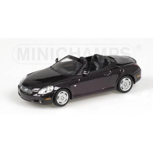 Pm400166132 Lexus Sc 430 2001 Purple 1.43 Modellino Minichamps - 2