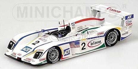 Pm400041302 Audi R 8 N.2 Le Mans 2004 1.43 Modellino Minichamps - 2