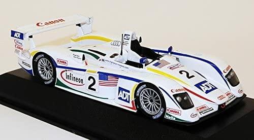 Pm400041302 Audi R 8 N.2 Le Mans 2004 1.43 Modellino Minichamps - 3