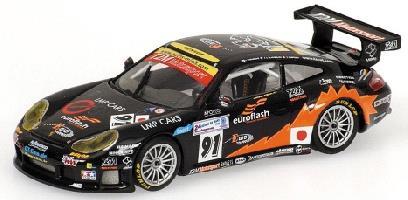 Porsche 911 Gt3-Rs T2M Motorsport Yamagishi Pompidou 24H Le Mans 2005 1:43 Model Rip400056981 - 2