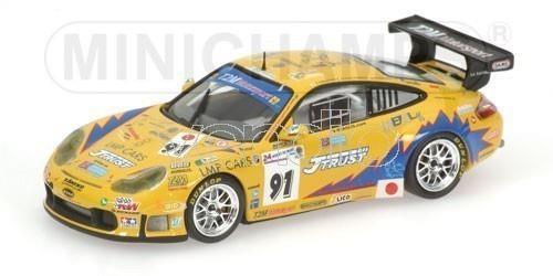 Pm400066991 Porsche 911 Gt 3 N.91 Lm 2006 1.43 Modellino Minichamps