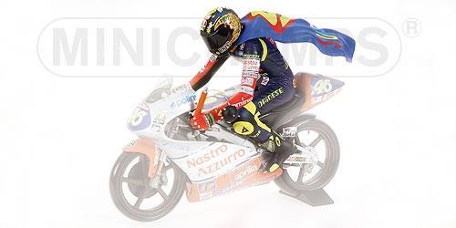 Valentino Rossi Pilota Riding Figure W/ Cape World Champion Gp 1997 1:12 Model Rip312970146
