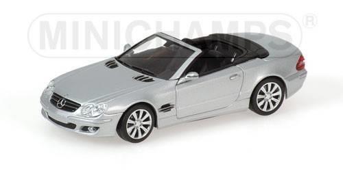 Pm400036130 Mercedes Sl 2005 Silver 1.43 Modellino Minichamps - 2