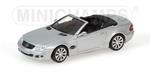 Pm400036130 Mercedes Sl 2005 Silver 1.43 Modellino Minichamps