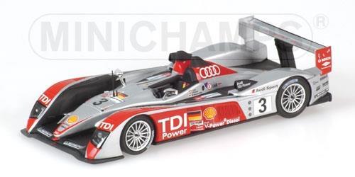 Audi R10 24H Le Mans 2007 Luhr Premat 1:43 Model Rip400071603 - 2