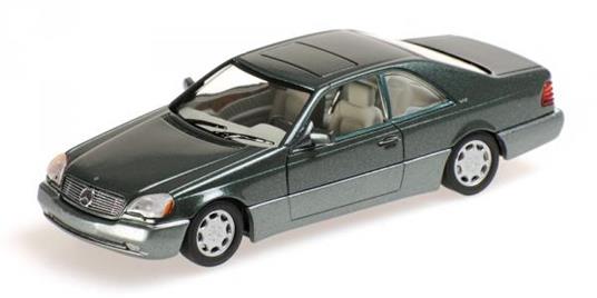 Mercedes Benz 600 Sec Coupè C140 1992 Green Metallic 1:43 Model Rip430032604 - 2