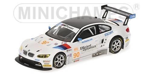 Pm400092990 Bmw M3 Gt2 N.90 Alms 2009 1.43 Modellino Minichamps