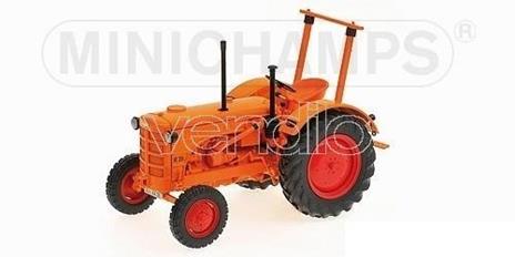 Pm109153072 Trattore Hanomag R28 Farm Tractor 1953 Orange 1.18 Modellino Minichamps - 2