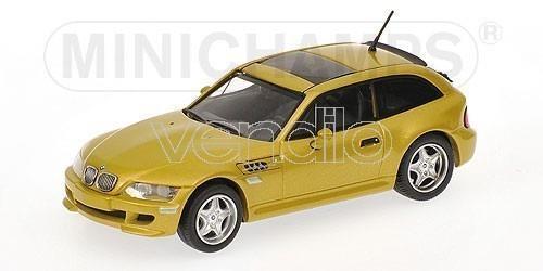 Pm400029060 Bmw M Coupe 1999 Yellow 1.43 Modellino Minichamps - 2