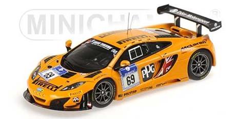 Mclaren 12C Gt3 Doerr Motorsport Adams Asch Parente 24H Nurburgring 2014 1:43 Model Rip437141369 - 2