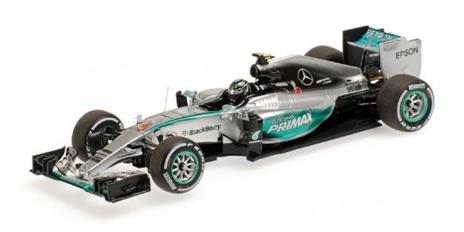 Mercedes W06 Hybrid Nico Rosberg Malaysian Gp 2015 1:43 Model Rip417150006 - 2