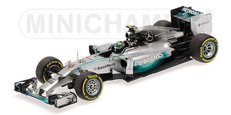 Mercedes Amg W05 Nico Rosberg Abu Dhabi Gp 2014 1:43 Model Rip410140406 - 2
