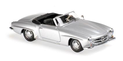 Mercedes Benz 190 Sl W121 Silver 1955 1:43 Model RIP940033130