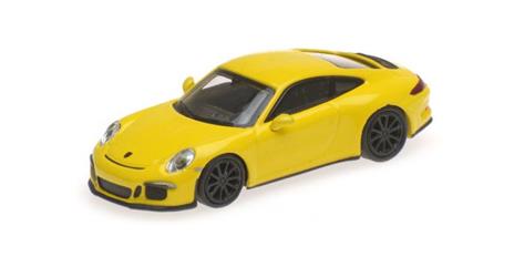 Porsche 911 R 2016 Yellow With Black Wheels 1:87 Model Rip870066224