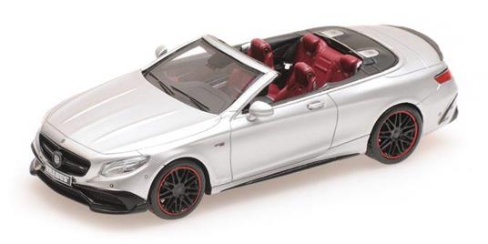 Brabus 850 Mercedes Amg S 63 S-Class Cabriolet 2016 Silver 1:43 Model Rip437034232 - 2