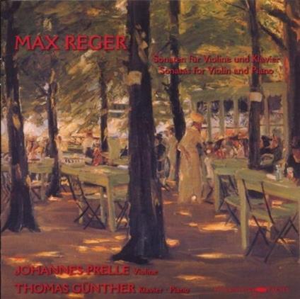 Sonaten fur Violine & Kla - CD Audio di Max Reger