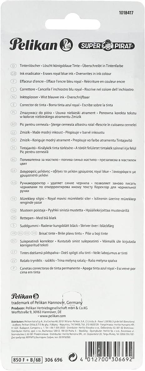 Super Pirat F e B / BL 6 pz - 2