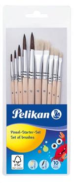 Pelikan 700405 pennello d'artista 10 pezzo(i)
