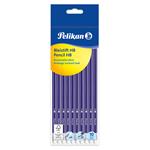 Matite grafite HB Pelikan con gommino. Confezione da 10 pezzi