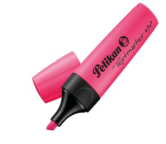 Evidenziatore premium Pelikan Textmarker. Inchiostro rosa ultra flourescente. Confezione da 1 pezzo - 5