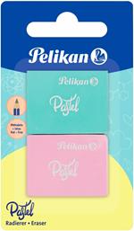 Gomme pastel Pelikan. Confezione da 2 pezzi