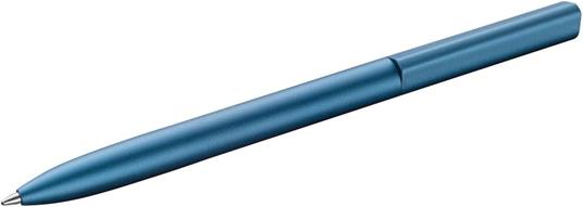 Penna a sfera Design Ineo Ocean Blue ricaricabile in astuccio di metallo - 3