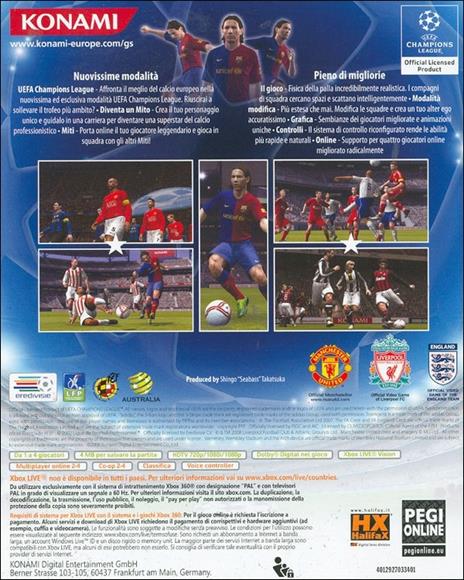 Pro Evolution Soccer 2009 - 11