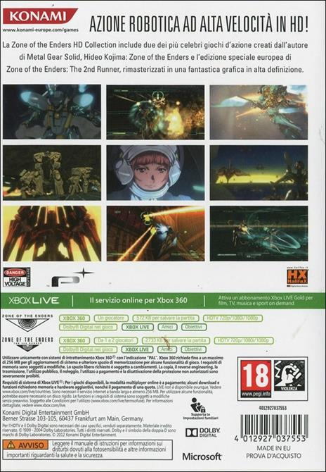 Zone Of The Enders - HD Collection X360 - 11