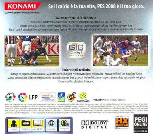 Pro Evolution Soccer 2008 - 11
