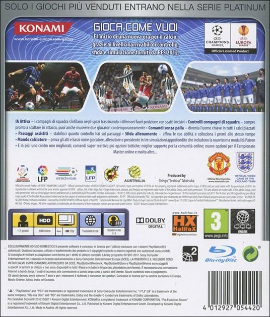 Pro Evolution Soccer 2012 Platinum - 3