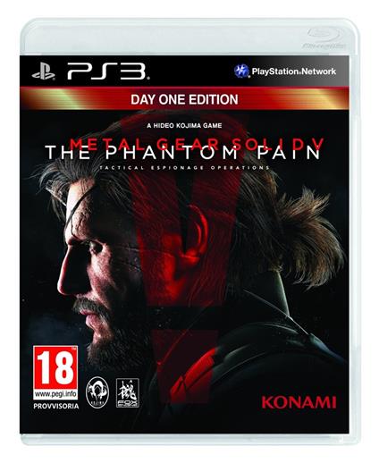 Konami Metal Gear Solid V The Phantom Pain Ps3 videogioco PlayStation 3 Basic ITA
