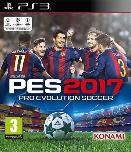 PES 2017 Pro Evolution Soccer - PS3