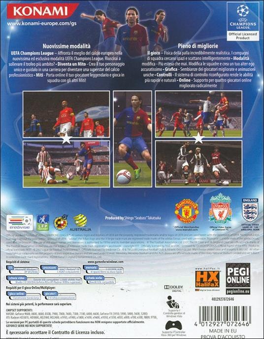 Pro Evolution Soccer 2009 - 11