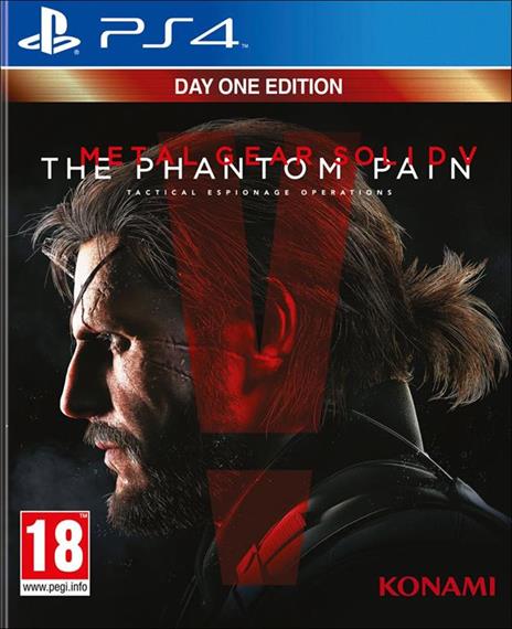 Konami Metal Gear Solid V The Phantom Pain Ps4 videogioco PlayStation 4 Basic ITA